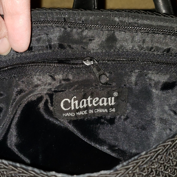 Vintage 90's Woven/Knit Bag - Picture 5 of 6